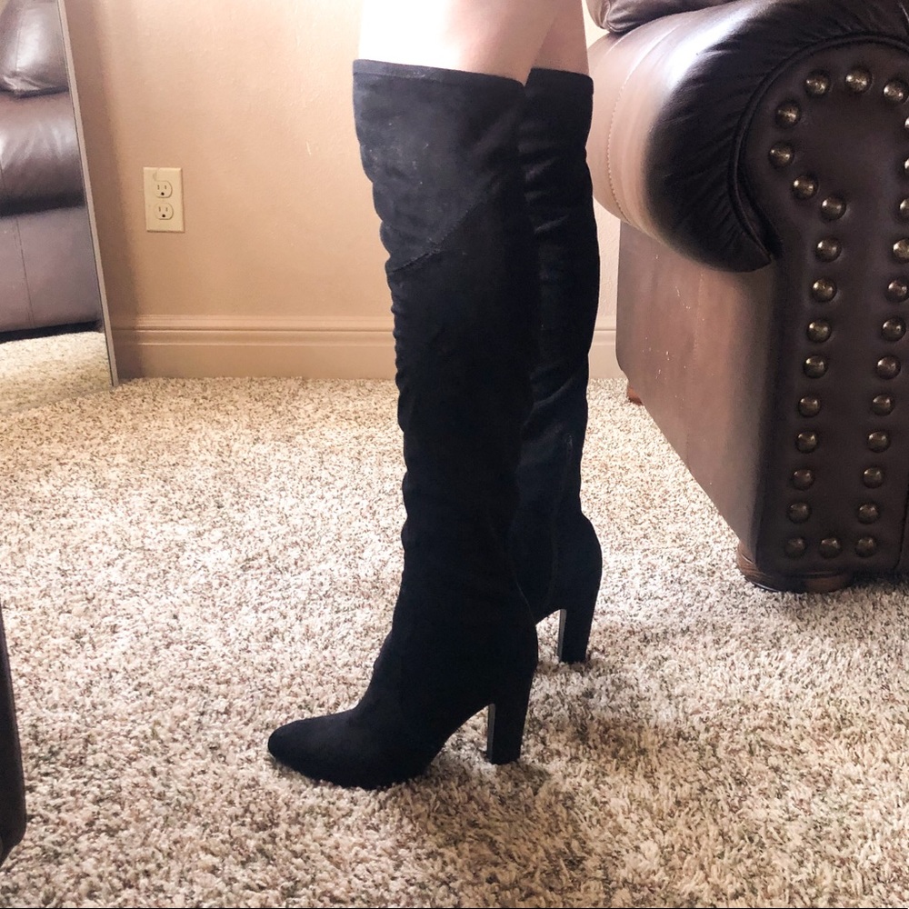 Over the Knee Boot (size 7, but feels like a 6.5)